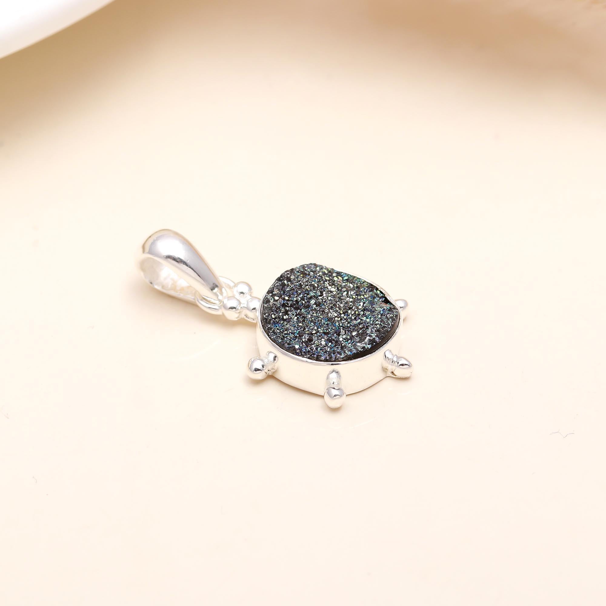silver plated turtle shape pendant