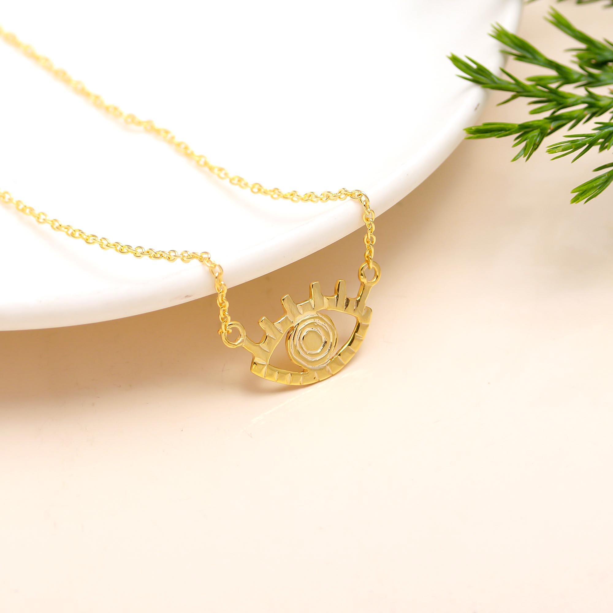 The Spiral Vision: Lash Eye Pendant Necklace