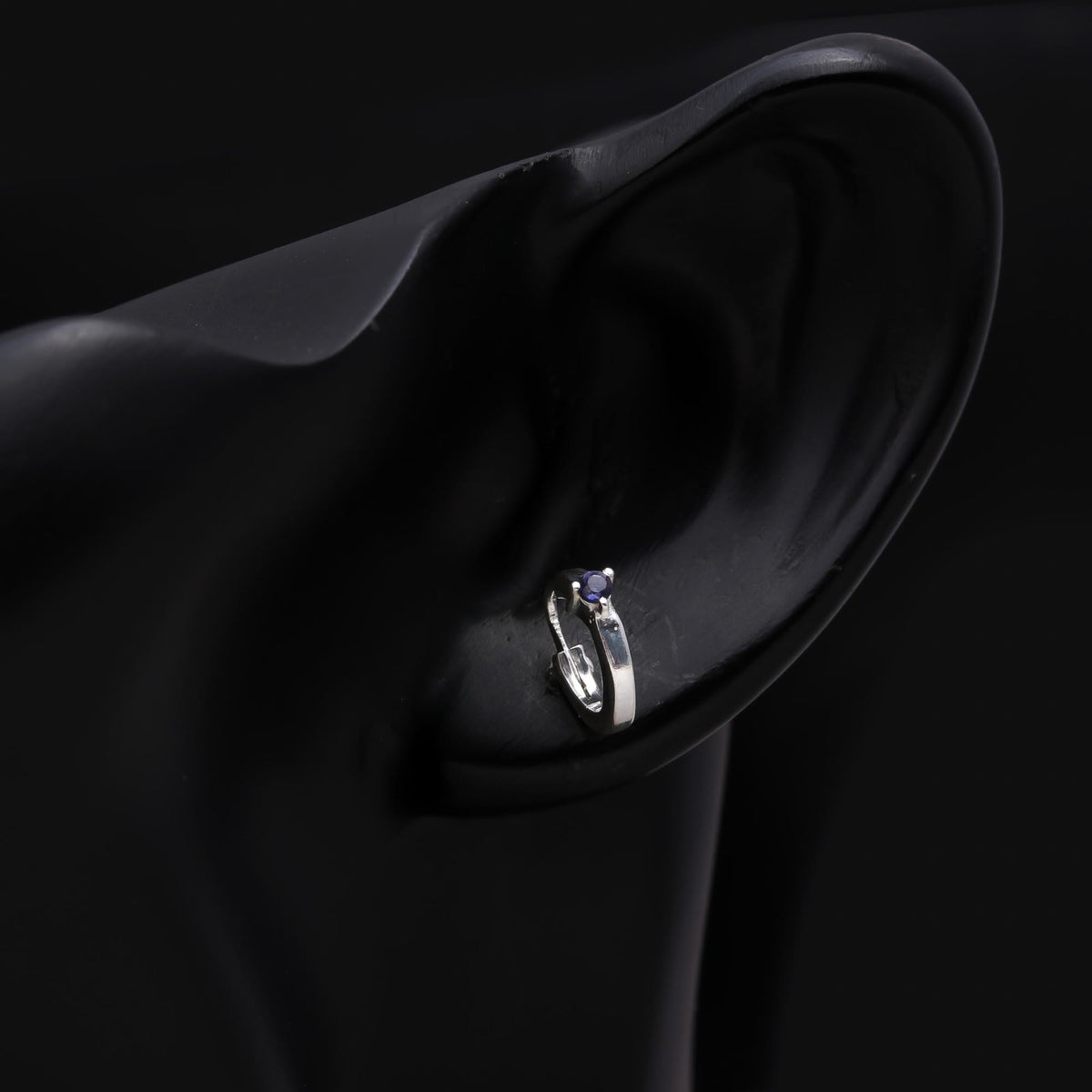 The Ocean Tide: Sterling Silver Wave Stud Earrings