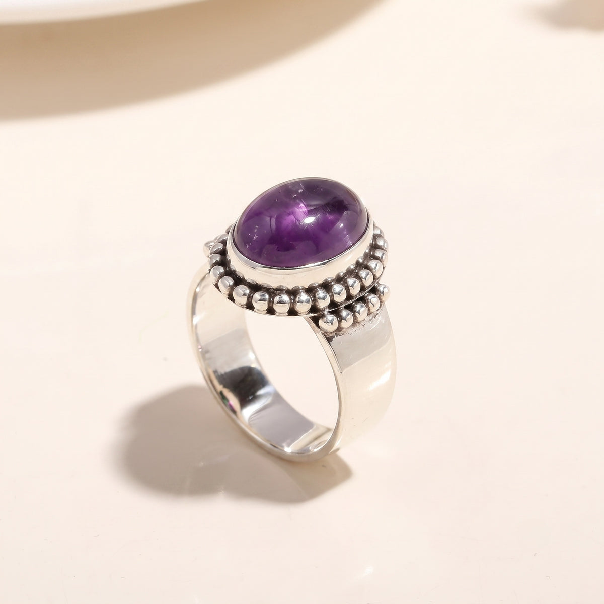 925 Silver Oval Turquoise Ring