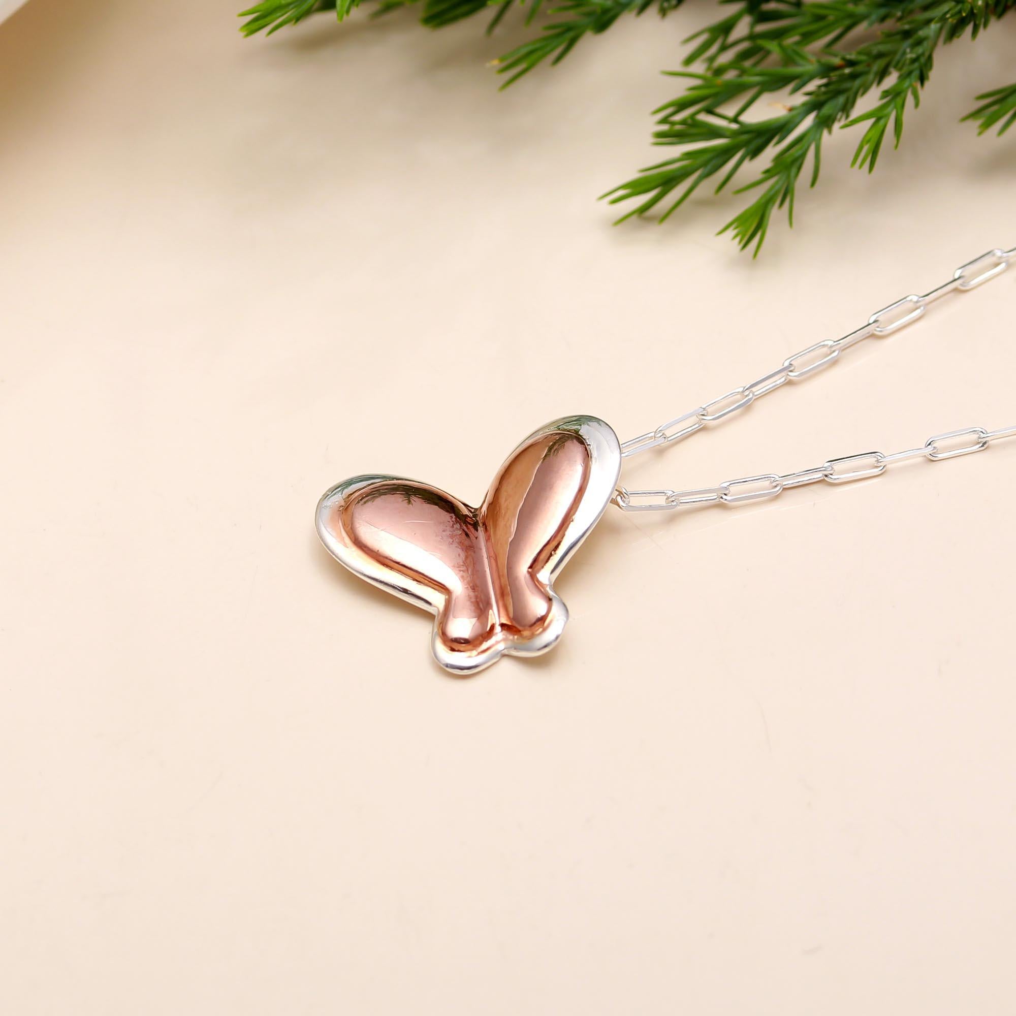 Butterfly Pendant Necklace