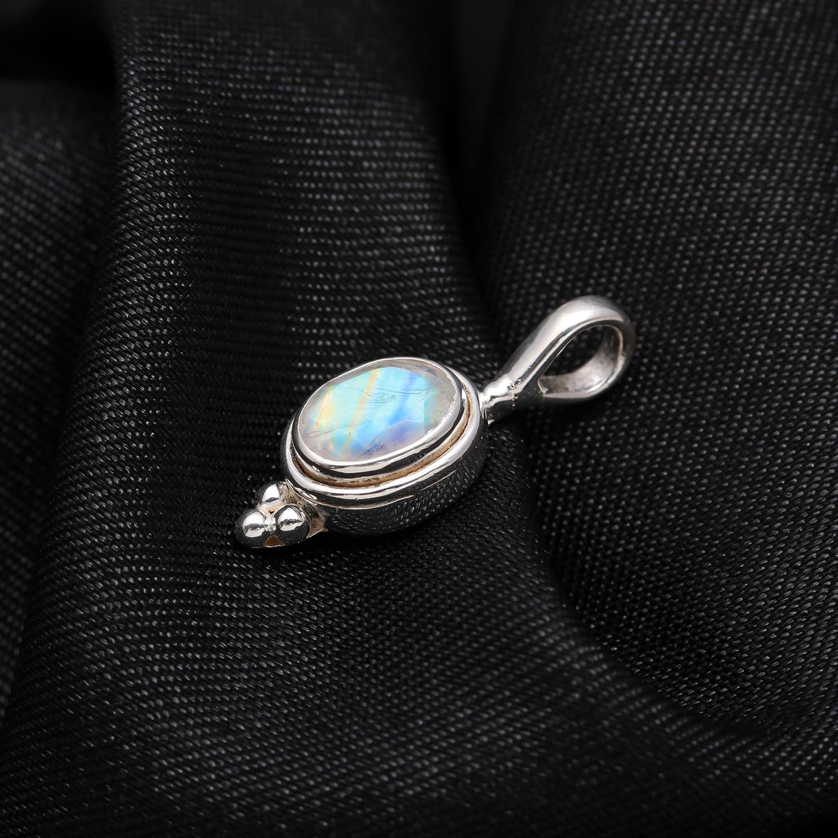 Sterling Silver Moonstone  Pendant