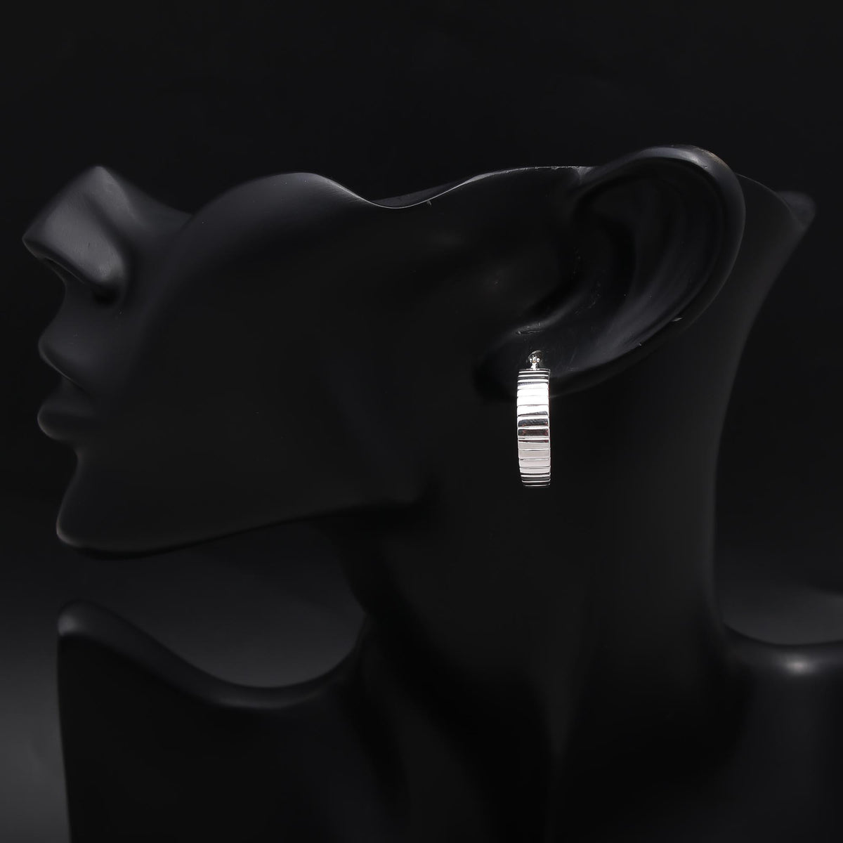 Sterling Silver Classic Hoop Earrings