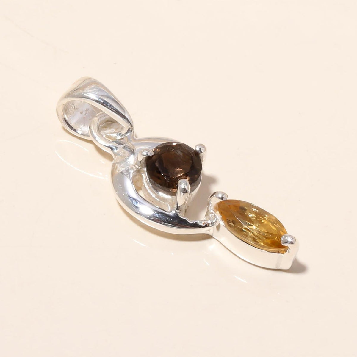 The Celestial Duo: Abstract Dainty Charm