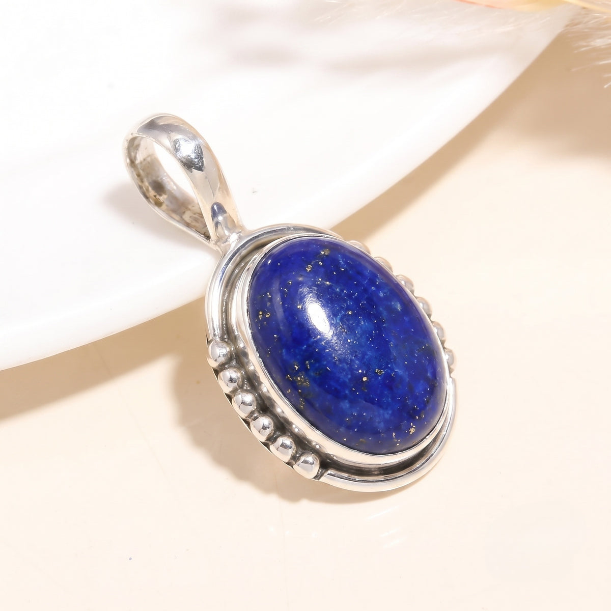 925 Sterling Silver Smoky Quartz Gemstone Pendant
