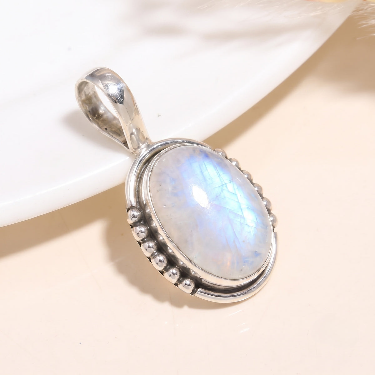 925 Sterling Silver Smoky Quartz Gemstone Pendant