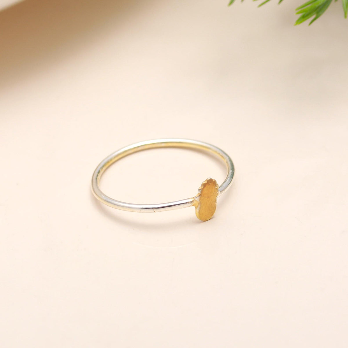 Sterling Silver Pineapple Ring