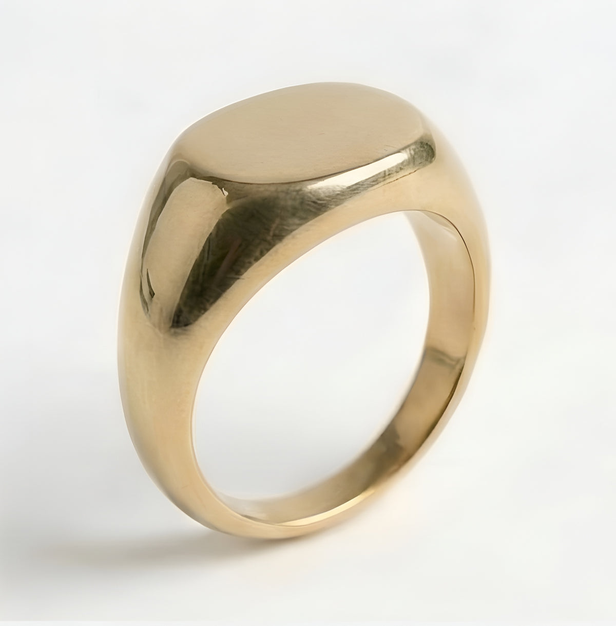 The Aldgate Signet: Oval Dome Signet Ring