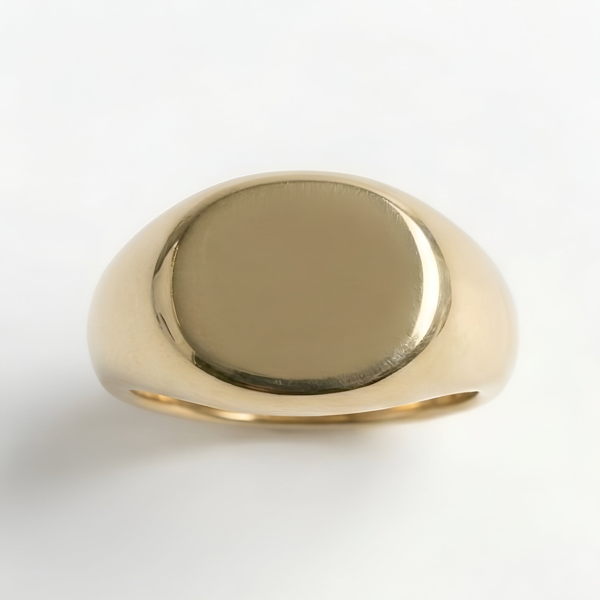 The Aldgate Signet: Oval Dome Signet Ring