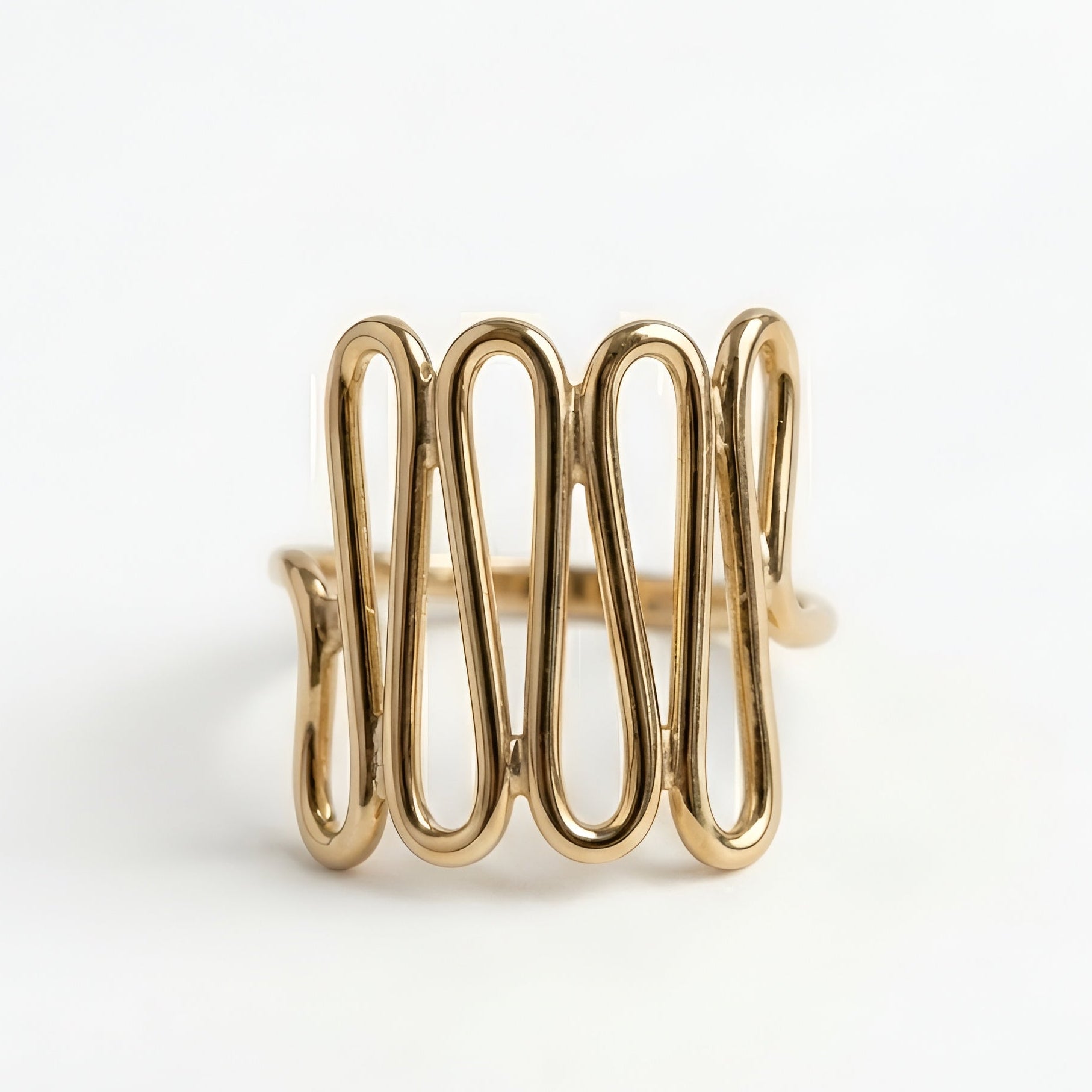 The Slinky Arc: Multi-Loop Open Wire Ring