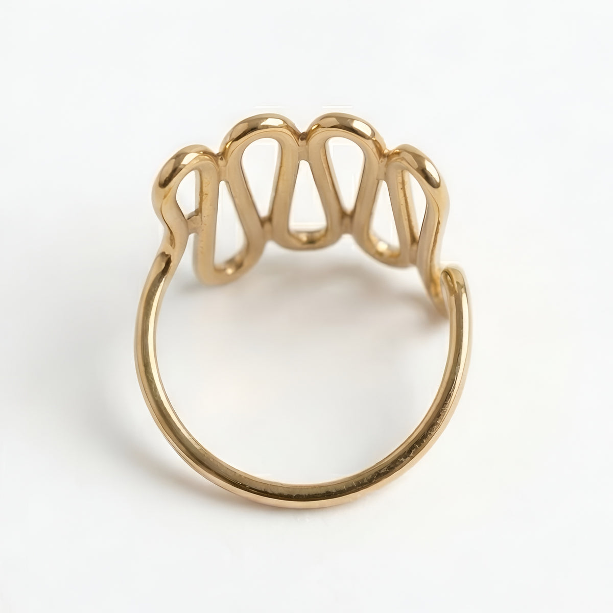 The Slinky Arc: Multi-Loop Open Wire Ring
