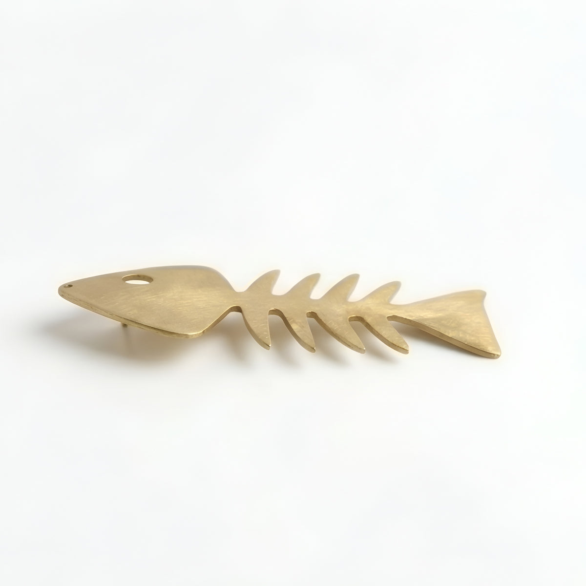 The Poseidon's Table: Fishbone Skeleton Statement Earrings