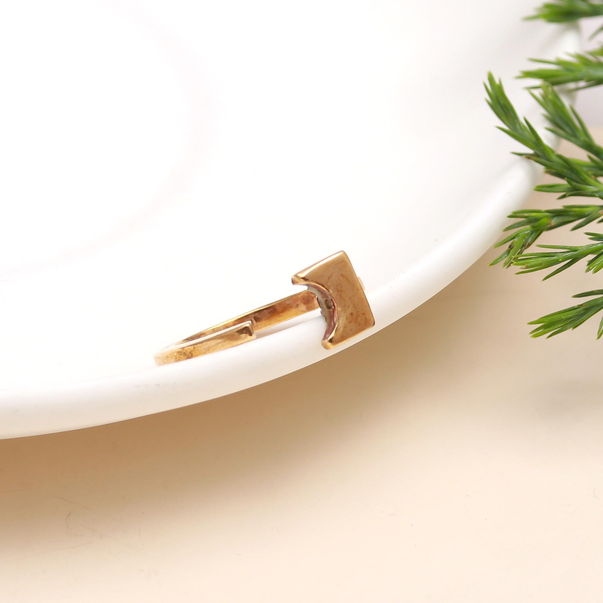 The Abstract Geometric: Asymmetric Architectural Ring