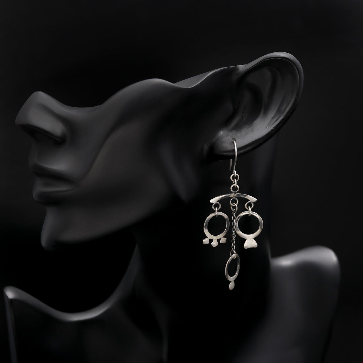 925 Silver Chandelier Dangle Earrings