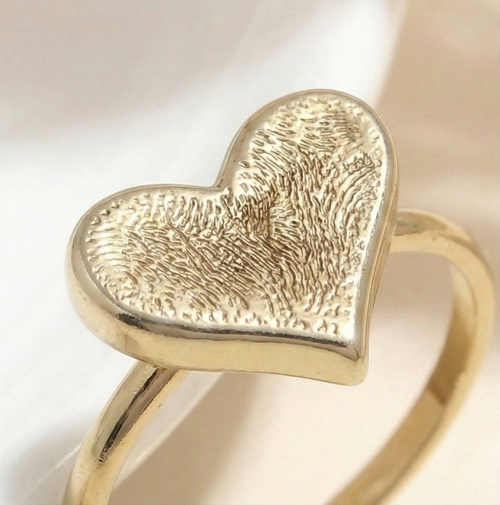 The Golden Heart: Love Symbol Ring